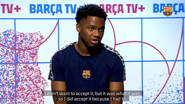 Ansu Fati: 'I want to get back to enjoying playing football'