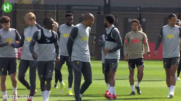Liverpool prepare to face FC Porto