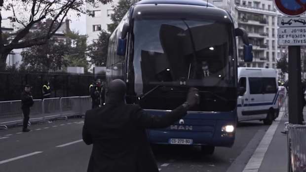 Behind the scenes of PSG win over Manchester City