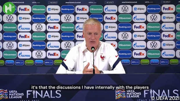 Didier Deschamps : 'Kylian [Mbappé] is happy to be here'