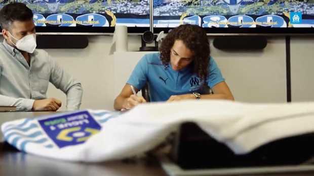 Mattéo Guendouzi's first moments at Olympique de Marseille