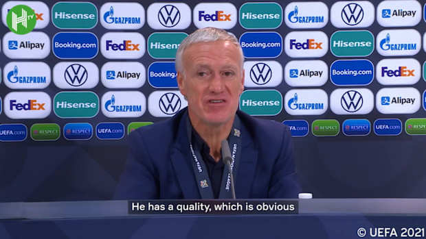 Deschamps praises Benzema after Nations League win