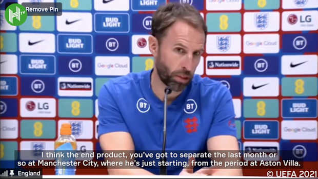 Southgate: Grealish is starting to establish himself