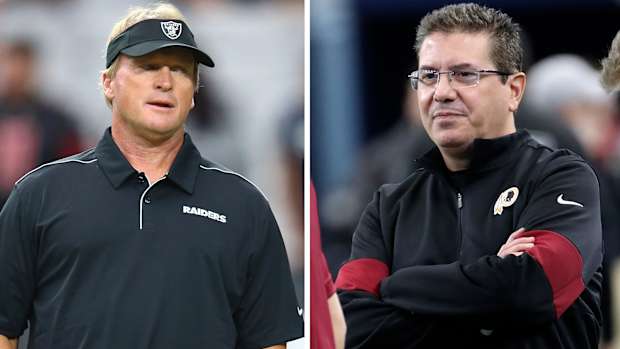 Jon Gruden and Dan Snyder