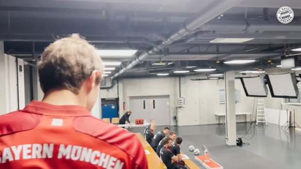 Behind the scenes: Bayern's team photo