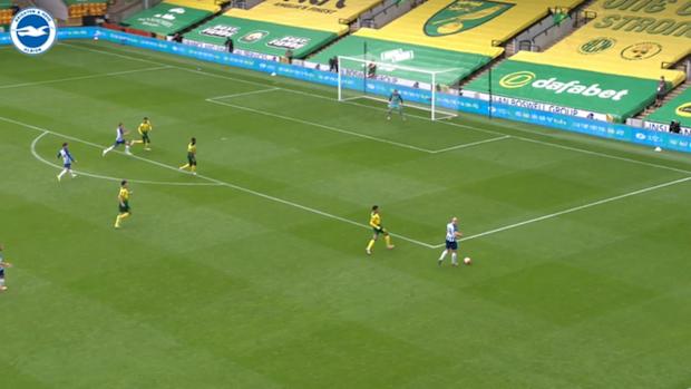 Trossard secures win over Norwich