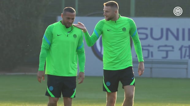  Inter Milan train ahead of facing Sheriff