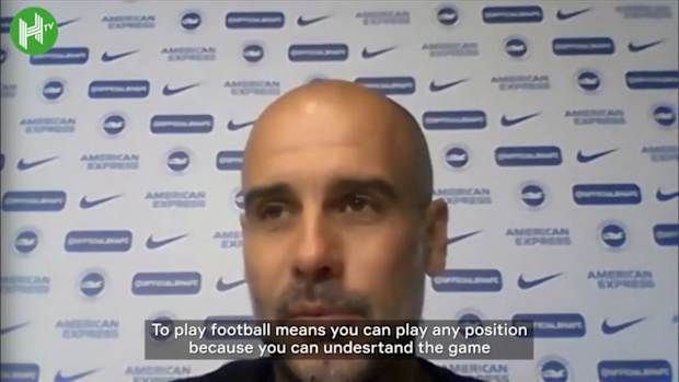 Pep Guardiola on Phil Foden's positional versatility