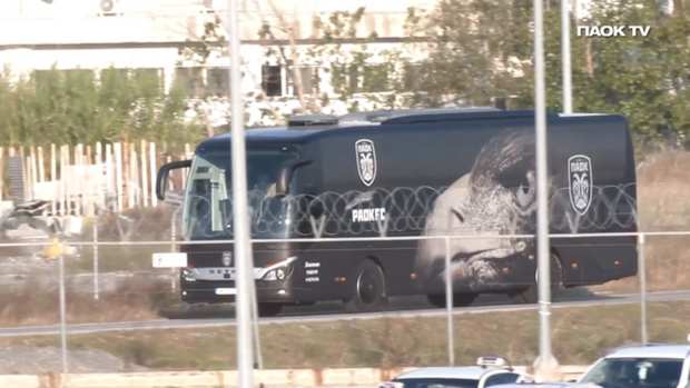 PAOK FC arrive in Denmark before facing Copenhagen