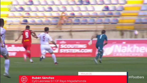One of the most bizarre goals in the Spanish football season