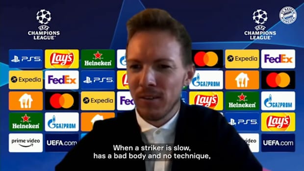 Nagelsmann on Upamecano's defensive problems: 'It happens at his age, it's quite normal'