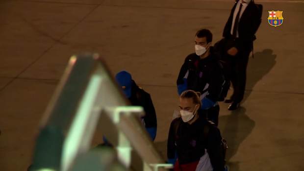 Barcelona flew to Vigo to play against Celta