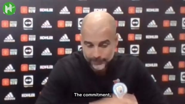 Pep Guardiola hails Old Trafford control in Man City's derby win