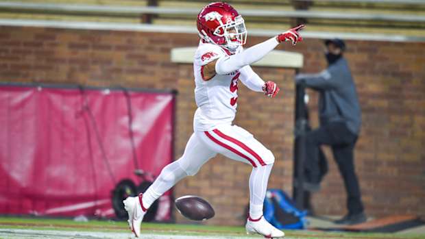Greg Brooks against Mississippi State