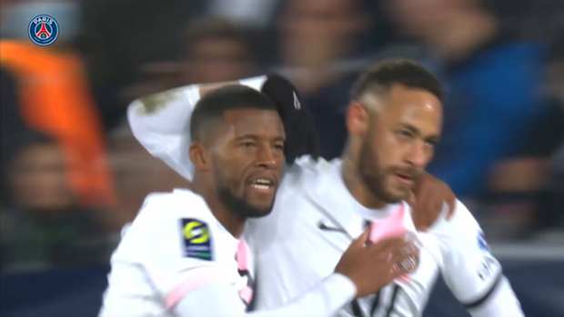 Neymar's first 2021-22 brace 