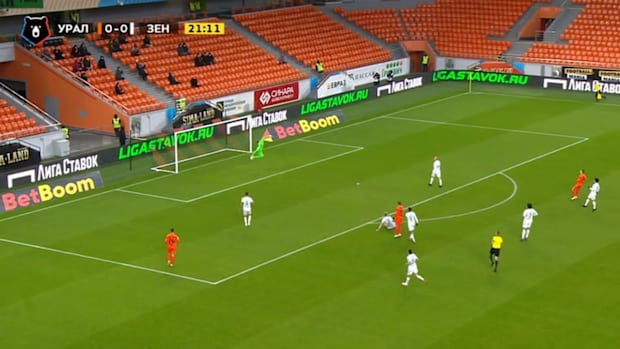 Mikail Kerzhakov's great save against FC Ural