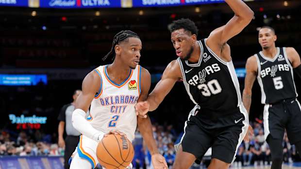 Shai Gilgeous-Alexander, San Antonio Spurs