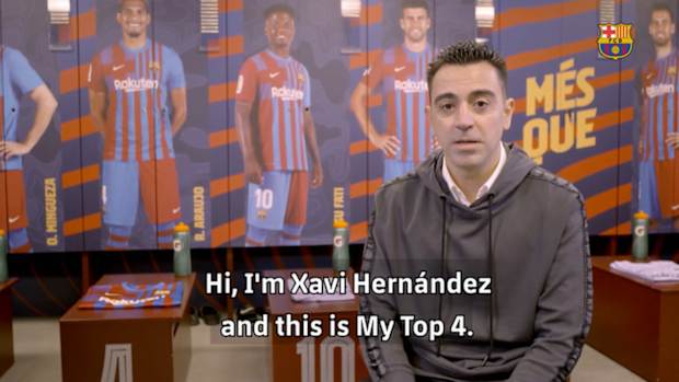 My Top 4: Xavi Hernández