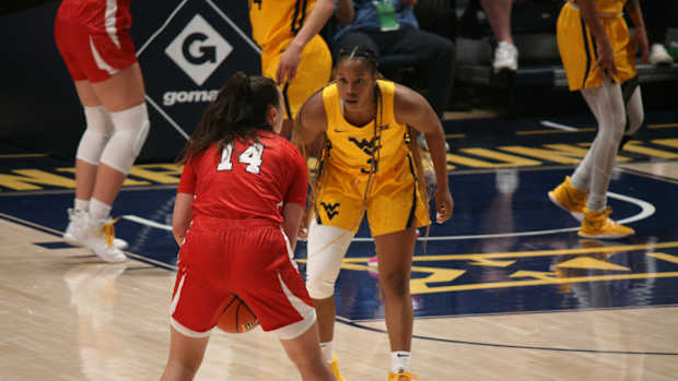 West Virginia guard KK Deans