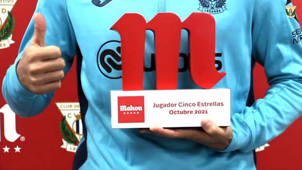 Gaku Shibasaki is named Leganés’s best player of the month