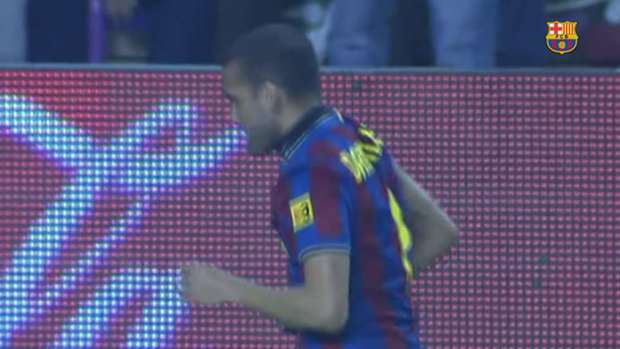 Dani Alves is back at FC Barcelona