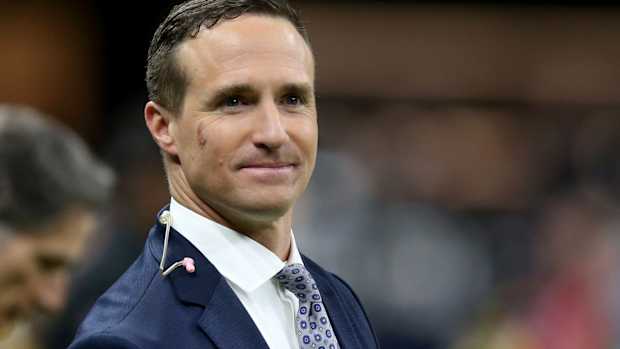Former New Orleans Saints quarterback Drew Brees