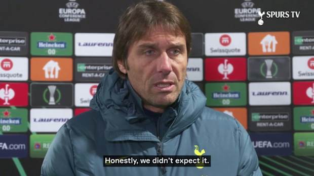 Antonio Conte reflects on NS Mura defeat