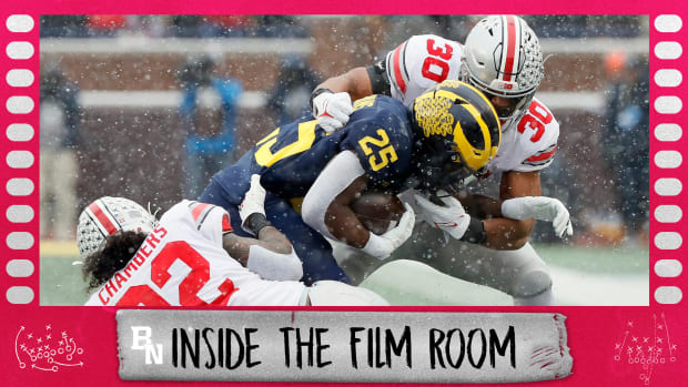 inside the film room (defense-Michigan)