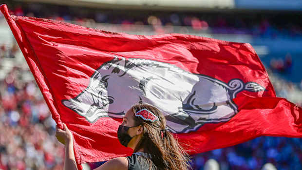 Flag Waving-Arkansas
