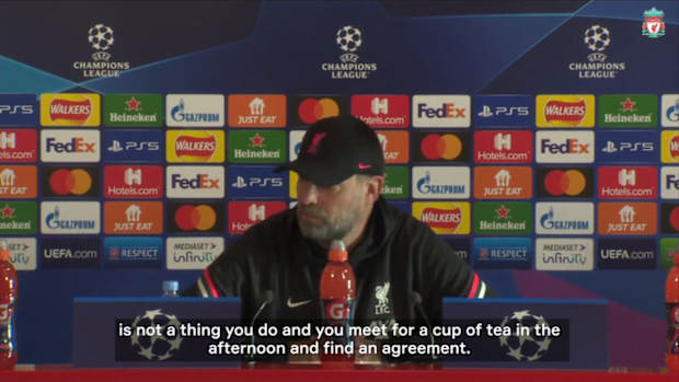Klopp on Mo Salah: 'I think what we all want is clear.'