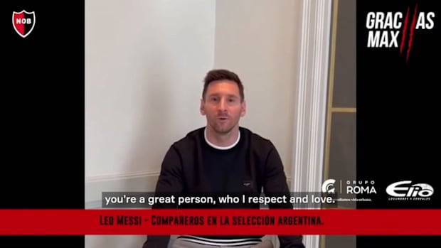 Messi, Agüero and Suárez send emotional messages to Maxi Rodríguez