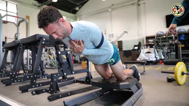 Fitness tests for Club América squad