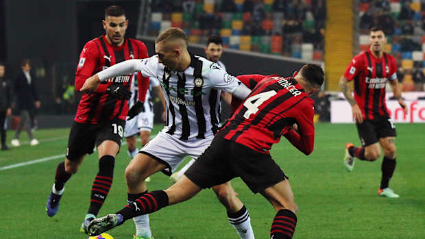 Udinese Soccer Serie A Coppa Italia