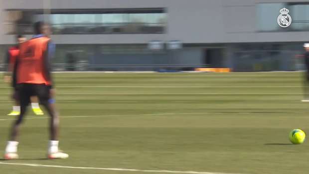 Vinicius Jr. begin preparations for the Cadiz game