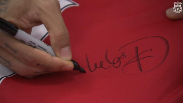 Roberto Firmino's first day as a Liverpool player