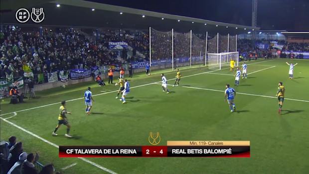 Borja Iglesias’s incredible move to assist Canales