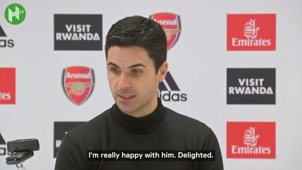 Arteta on Nketiah after scintillating performance