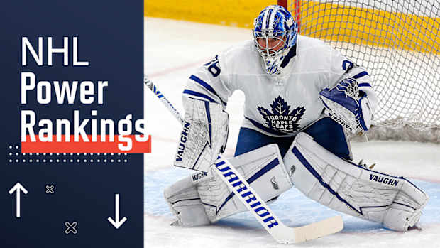 Toronto Maple Leafs goaltender Jack Campbell
