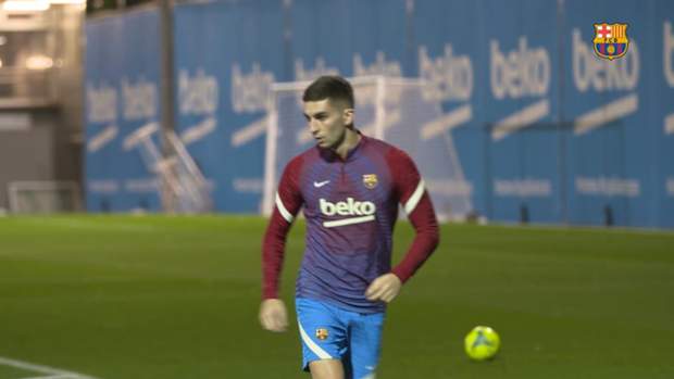 First training session for Ferran Torres