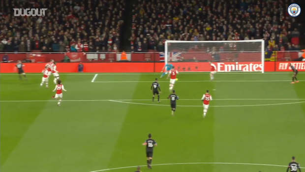 The best of Kevin De Bruyne against Arsenal