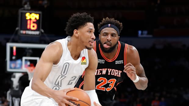 OKC Thunder, New York Knicks, Mitchell Robinson, Aaron Wiggins