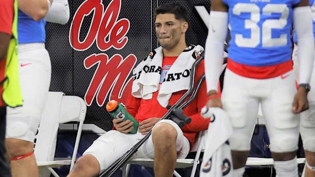 matt corral sits 