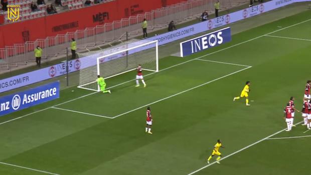 Girotto's free-kick vs Nice