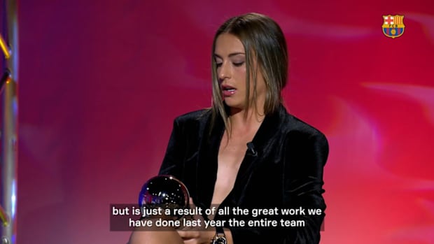 Alexia Putellas: 'You don't think this will happen'