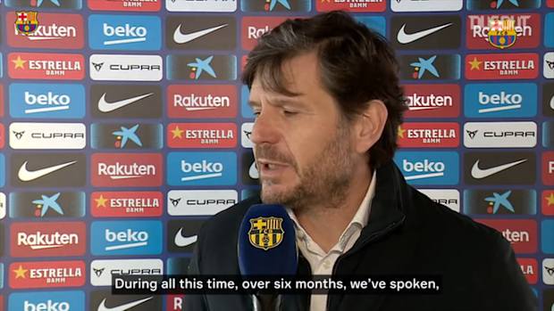 Barça’s director of football discusses Dembélé’s situation