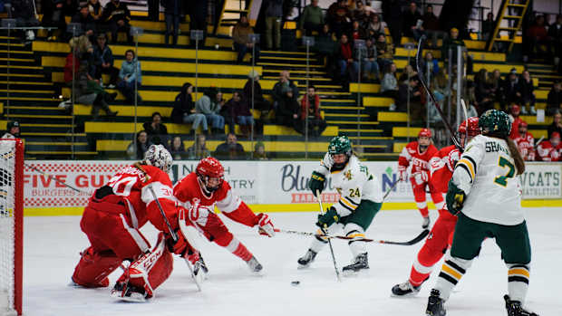 Boston University Vermont Women's Hockey