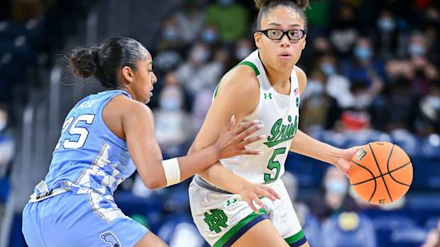 North Carolina Notre Dame women's basketball