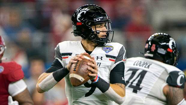 Desmond Ridder Cincinnati Senior Bowl Atlanta Falcons