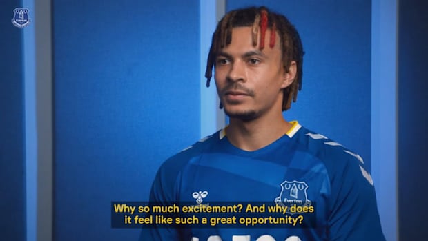 Dele Alli's first Everton interview