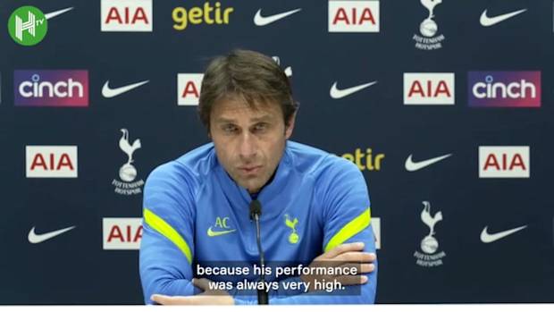 Conte on Harry Kane's form